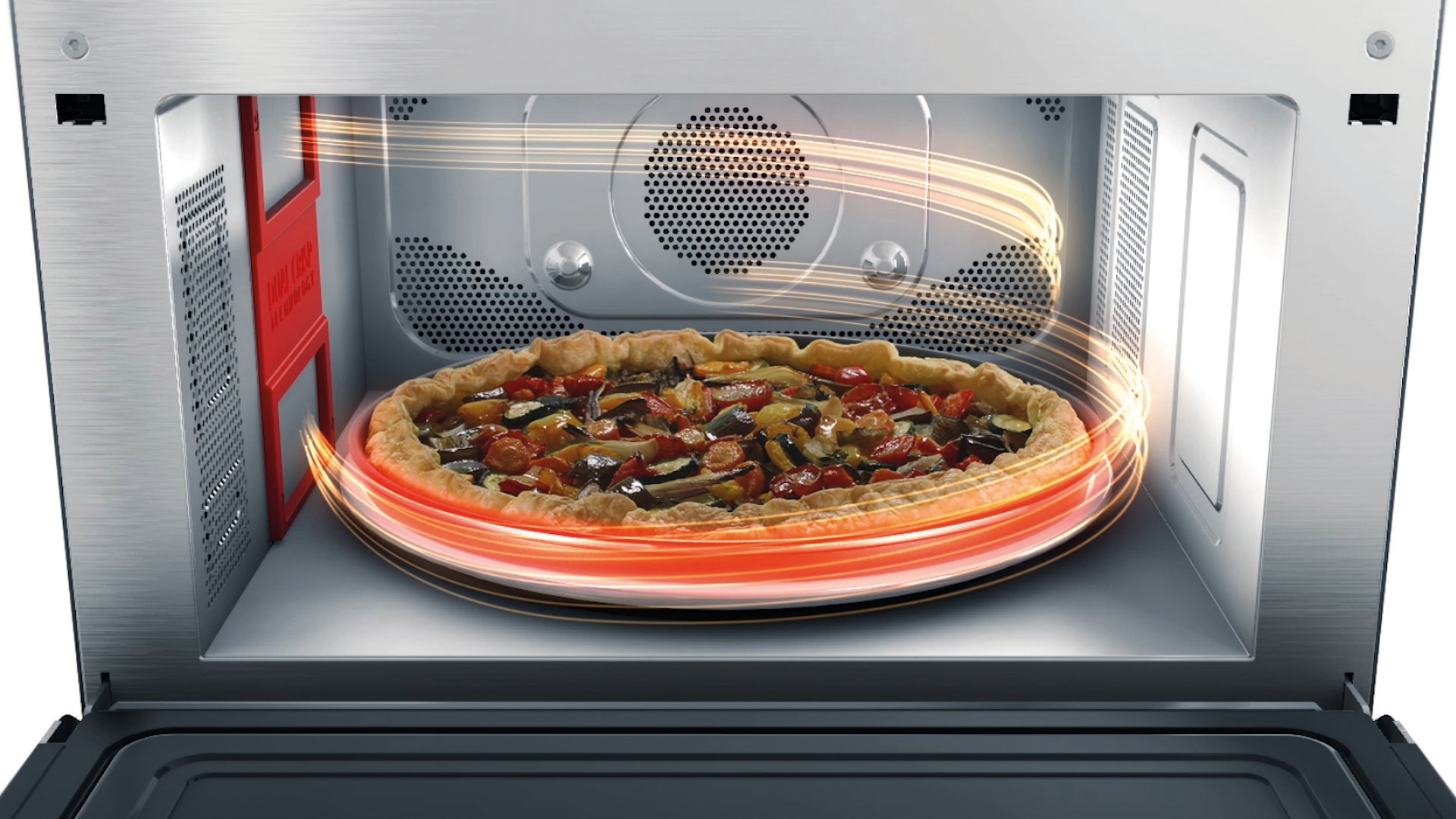 Microondas convección Whirlpool 33 litros y con grill - MWSC 9133 SX - Inox Inox-6