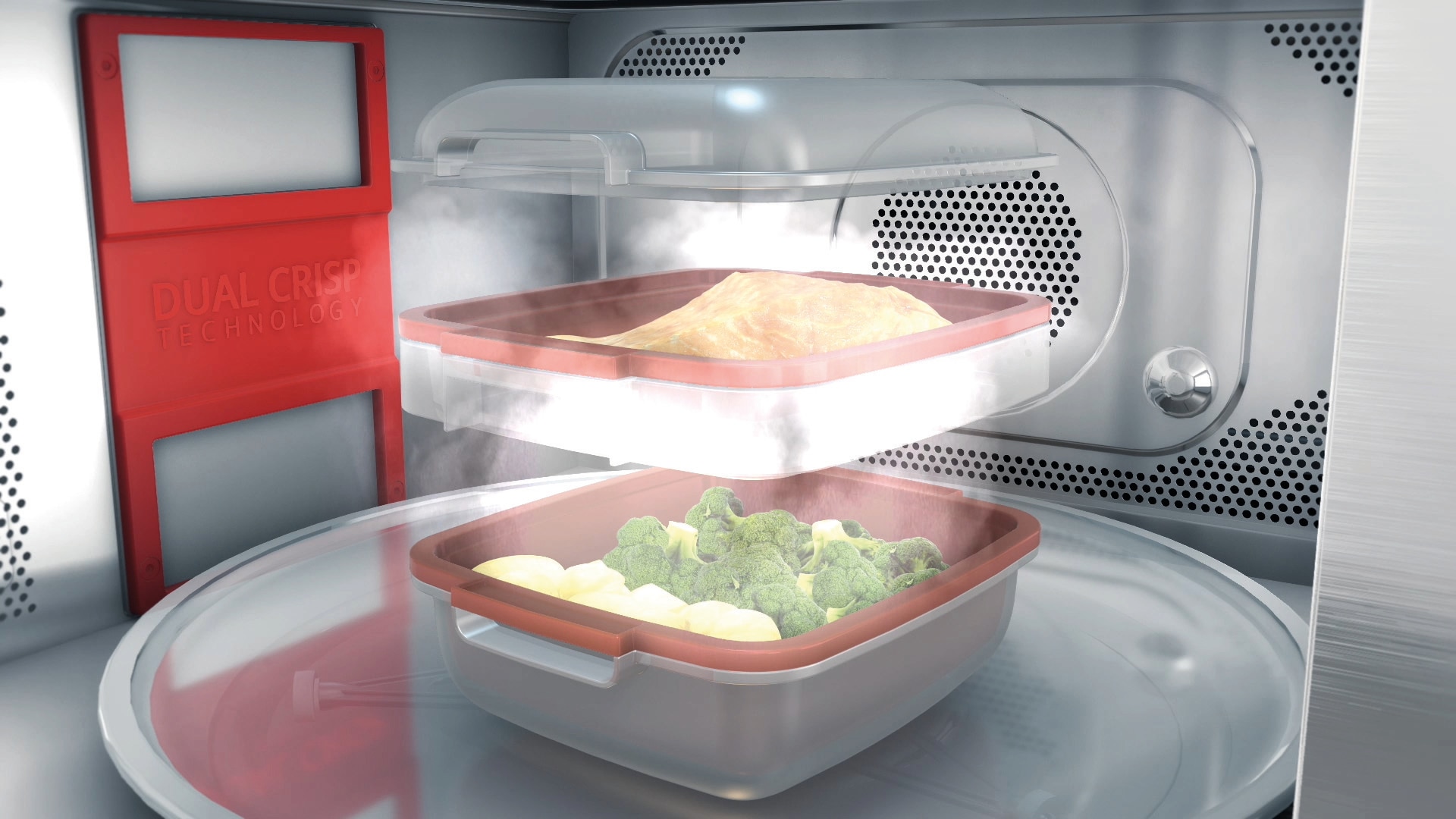 Microondas convección Whirlpool 33 litros y con grill - MWSC 9133 SX - Inox Inox-11