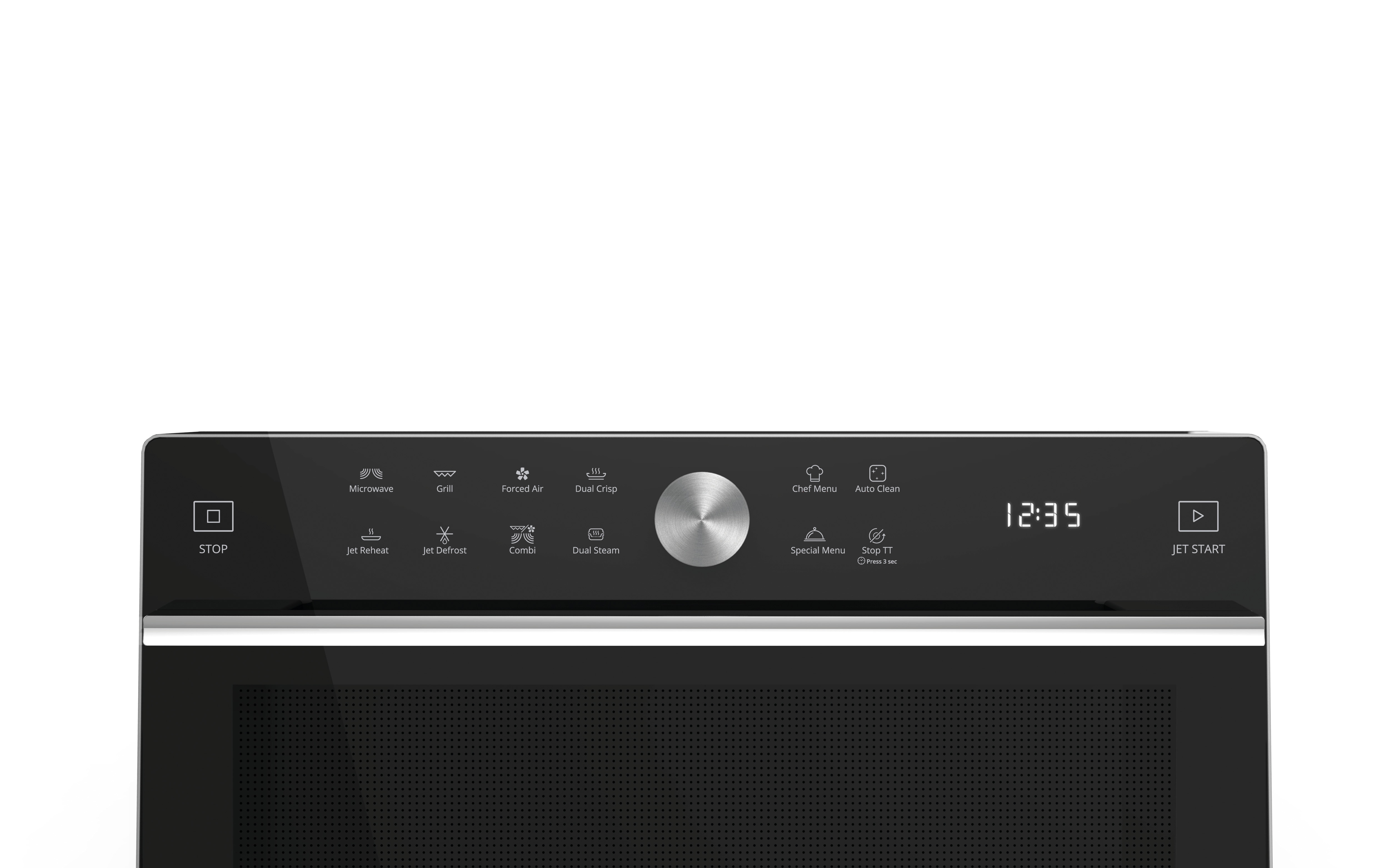 Microondas convección Whirlpool 33 litros, con grill - MWSC 933 SB - Negro Negro-4