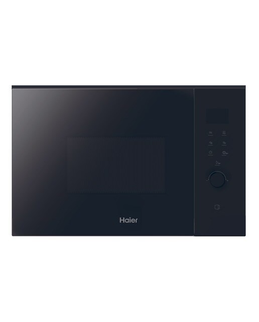 Imagem 0 de Micro-ondas com Grill Encastrável Haier ID Series 6 H38FMWID627N e de 25 Litros - Preto