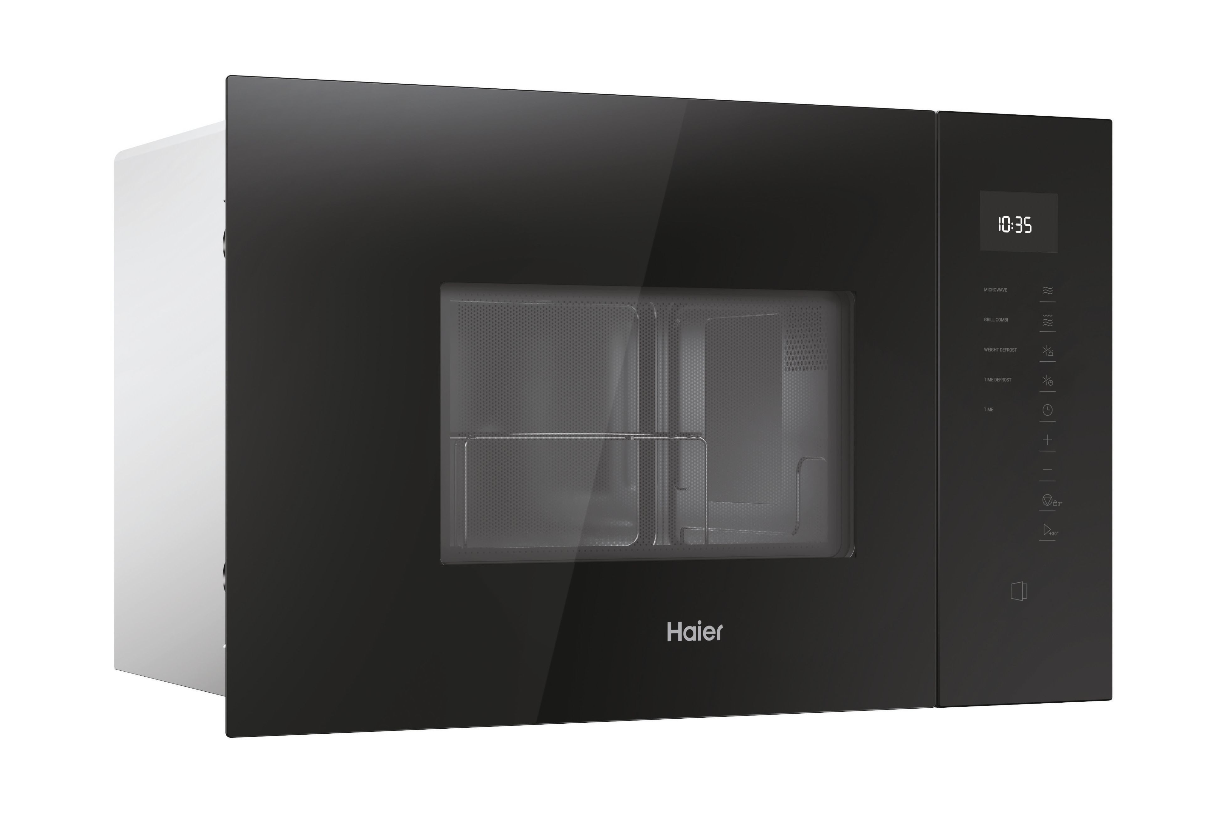 Micro-ondas com Grill Encastrável Haier ID Series 2 H38FMWID4ID27N de 20 Litros - Preto Preto-2