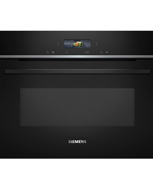 Micro-ondas com Grill Encastrável Siemens iQ700 CE732GXB1 de 36 Litros - Preto Preto-1