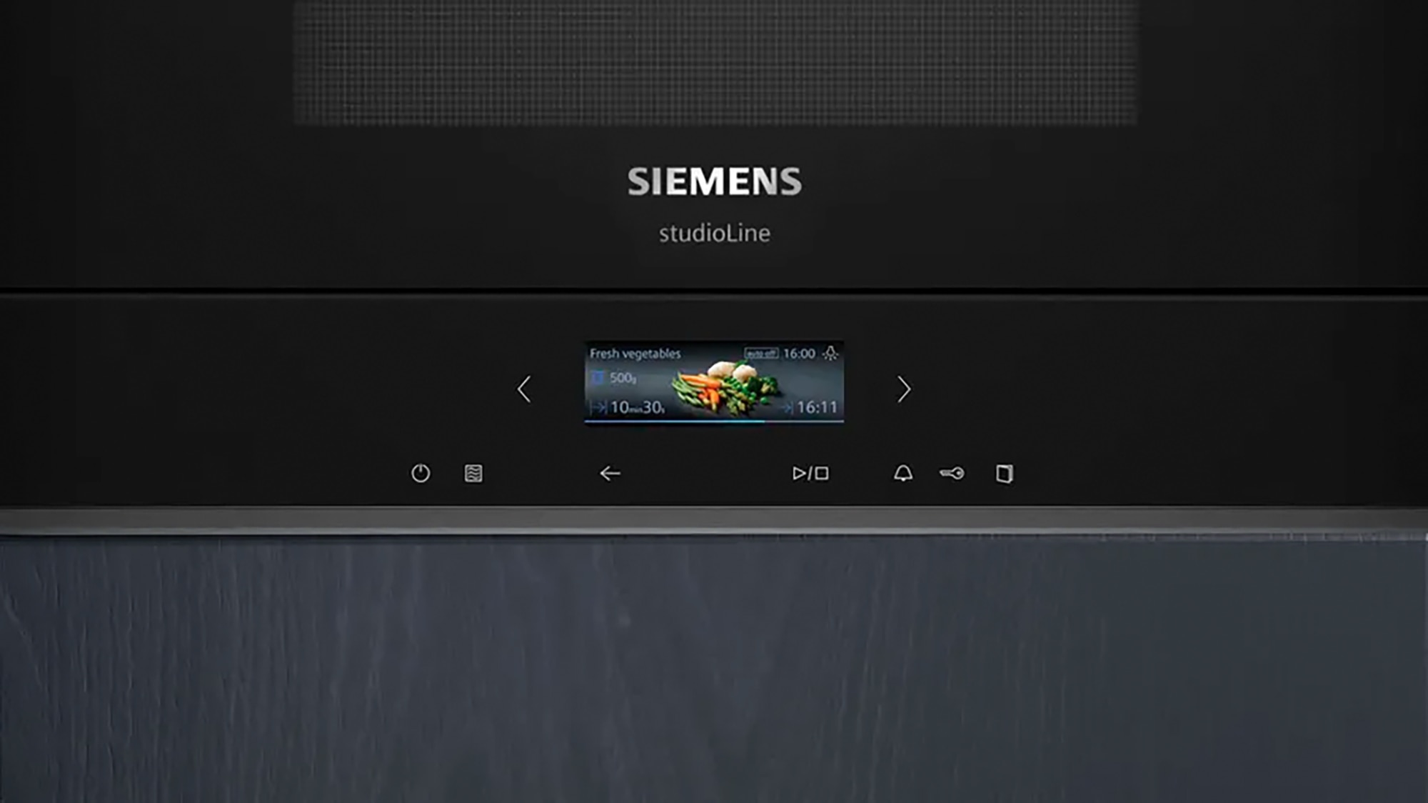 Micro-ondas com Grill Encastrável Siemens iQ700 BF722R1B1 de 21 Litros - Preto Preto-4
