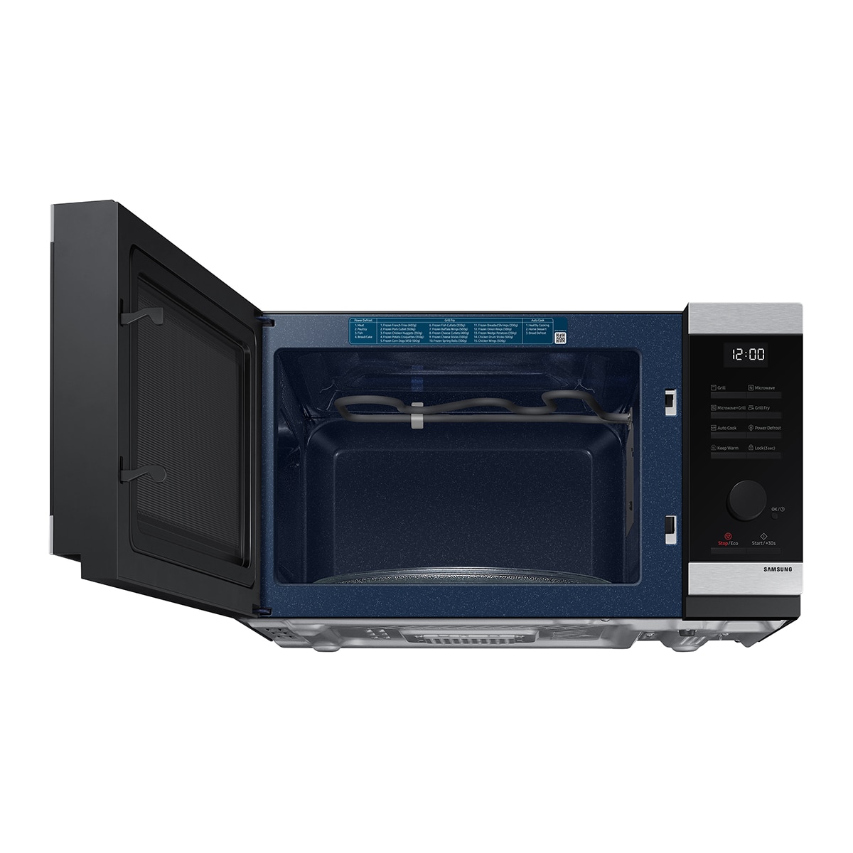 Microondas Samsung 32 litros, con grill - MG32DG4524CTE1 Negro-6