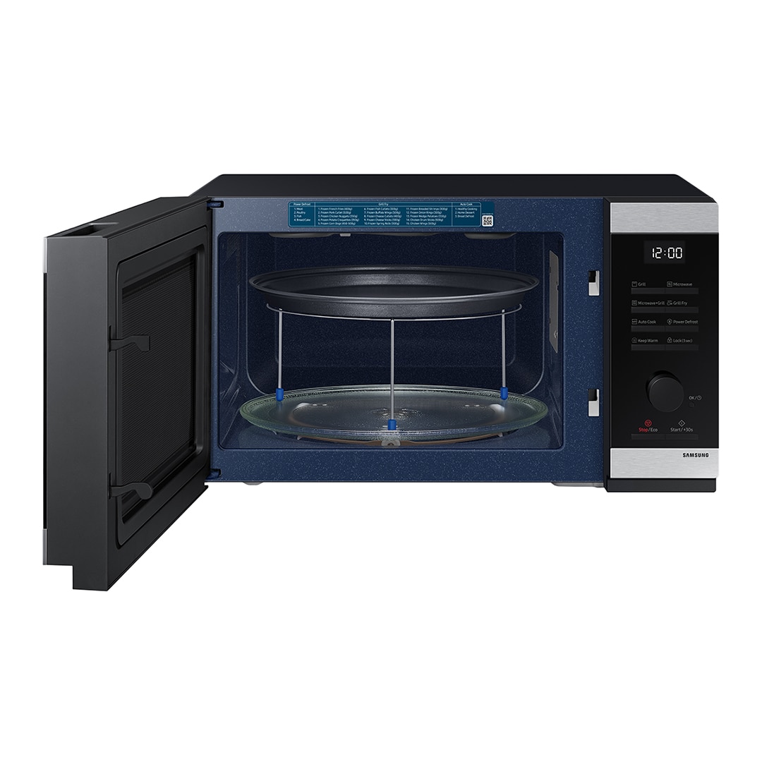 Microondas Samsung 32 litros, con grill - MG32DG4524CTE1 Negro-9