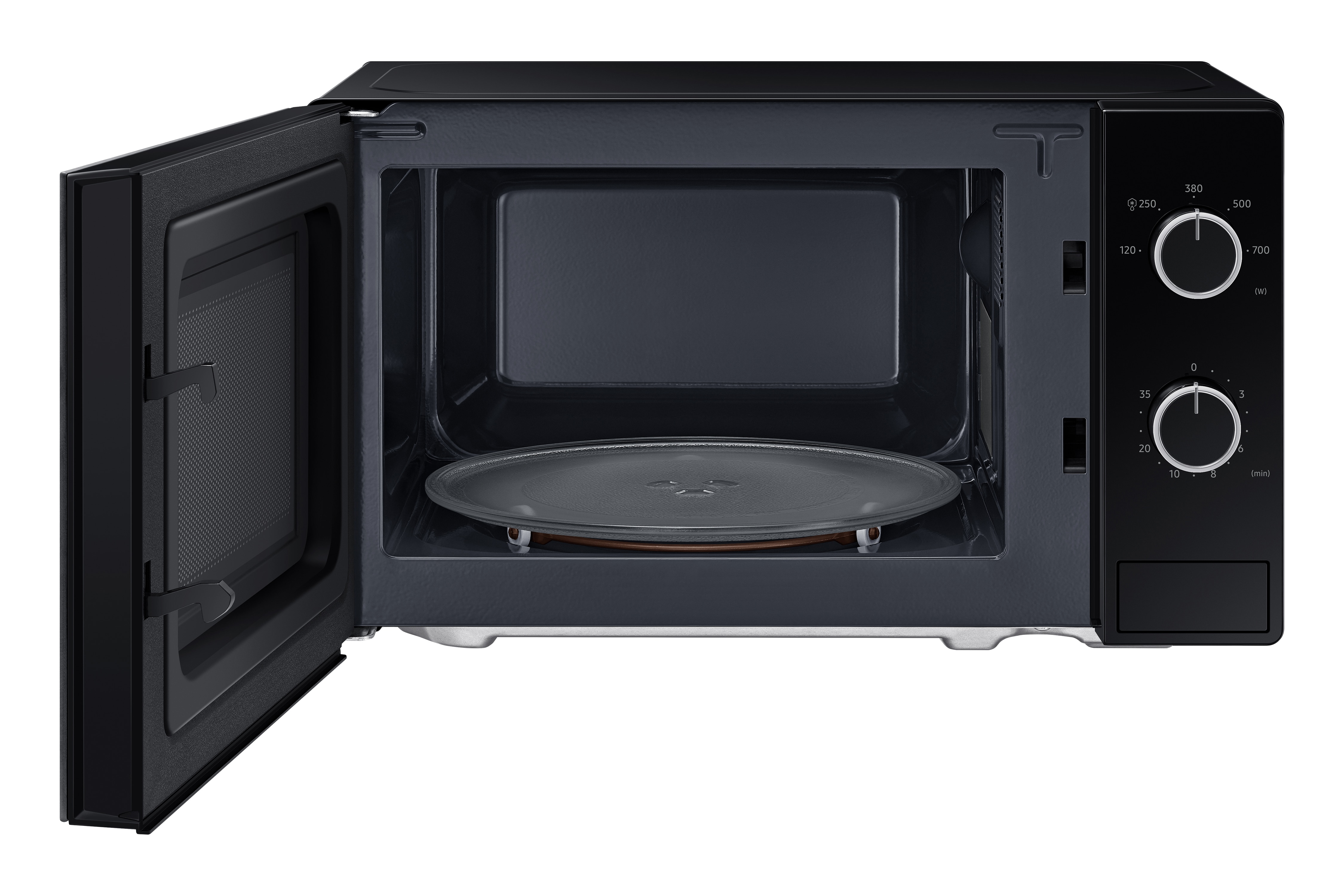 Microondas Samsung 20 litros, sin grill - MS20A3010AL/EC Negro-2