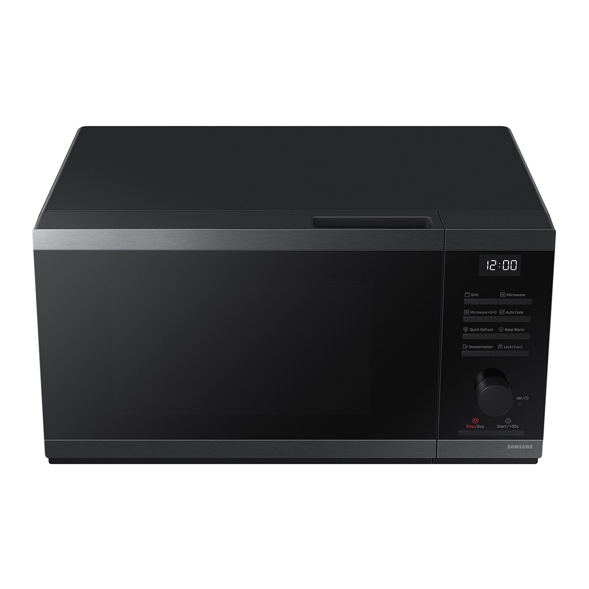 Microondas Samsung 23 litros, con grill - MG23DG4524AGE1 Negro metalizado-5