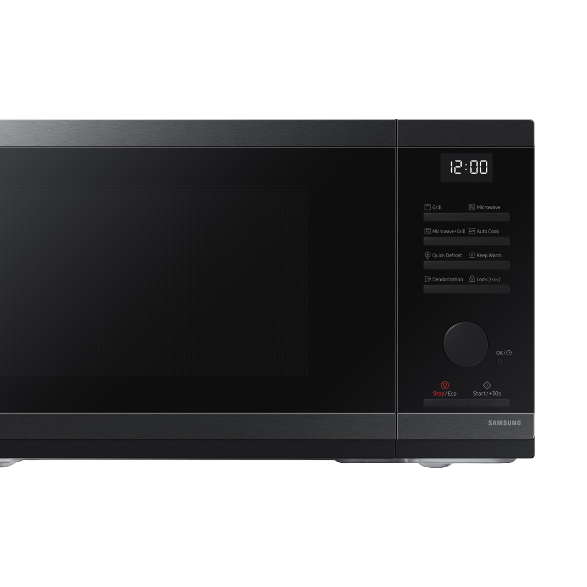 Microondas Samsung 23 litros, con grill - MG23DG4524AGE1 Negro metalizado-7