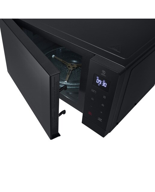 Microondas LG 30 litros, grill, 900 w - MH7032JAS Negro-11