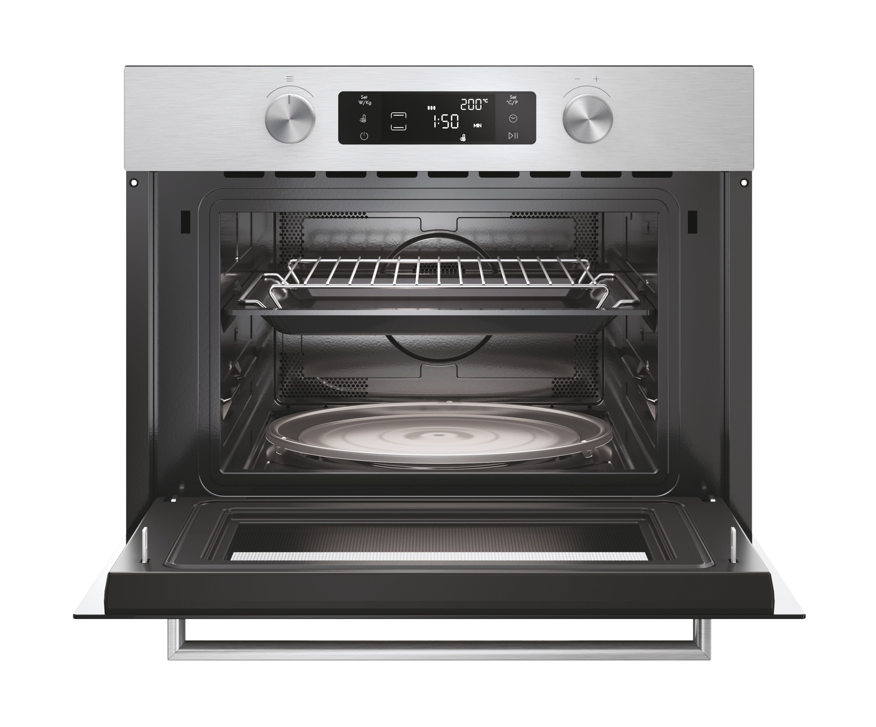 Micro-ondas Encastrável com Grill Candy CA4MWNBB6N de 44 Litros - Inox Inox-3