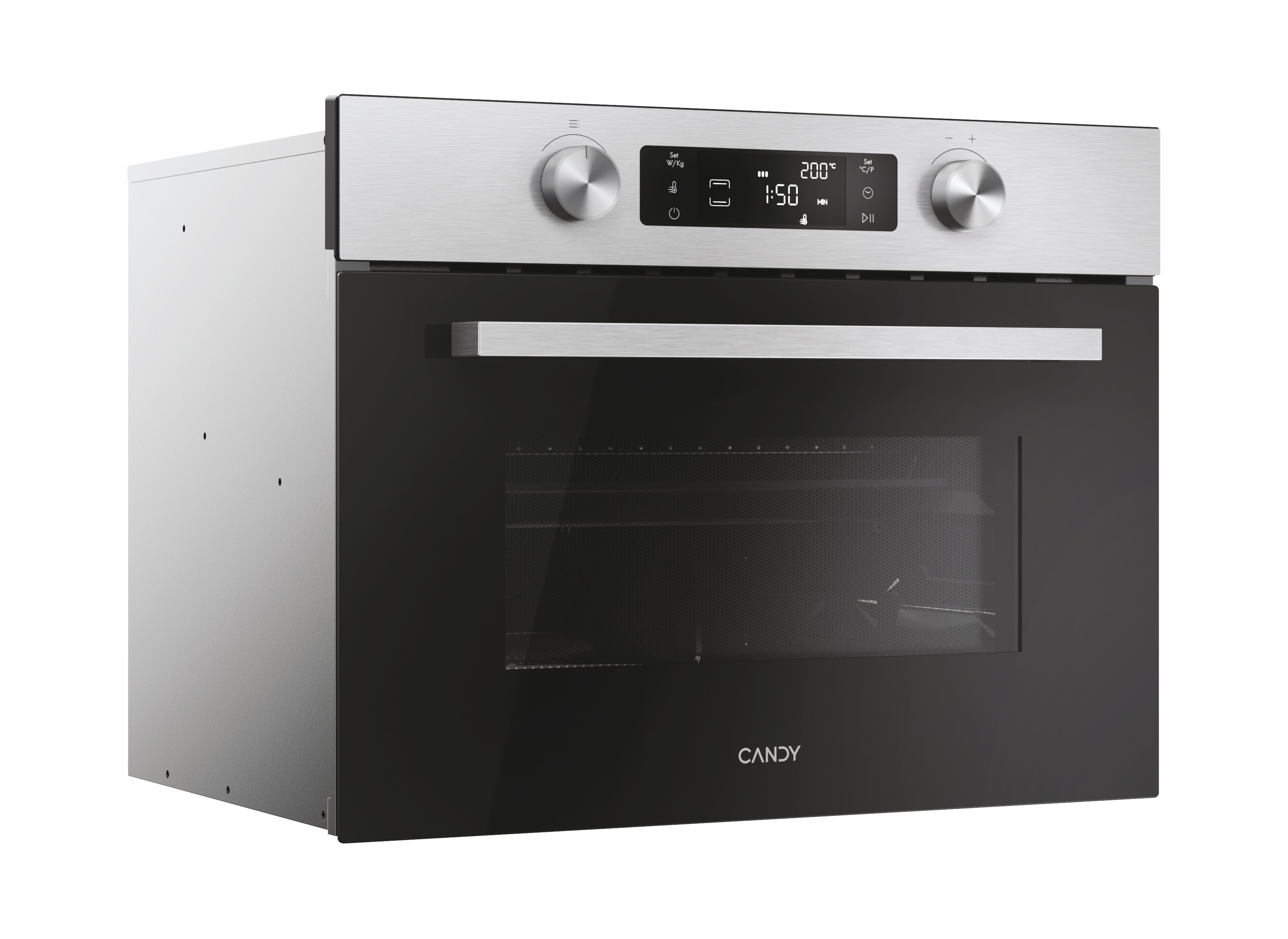 Micro-ondas Encastrável com Grill Candy CA4MWNBB6N de 44 Litros - Inox Inox-5