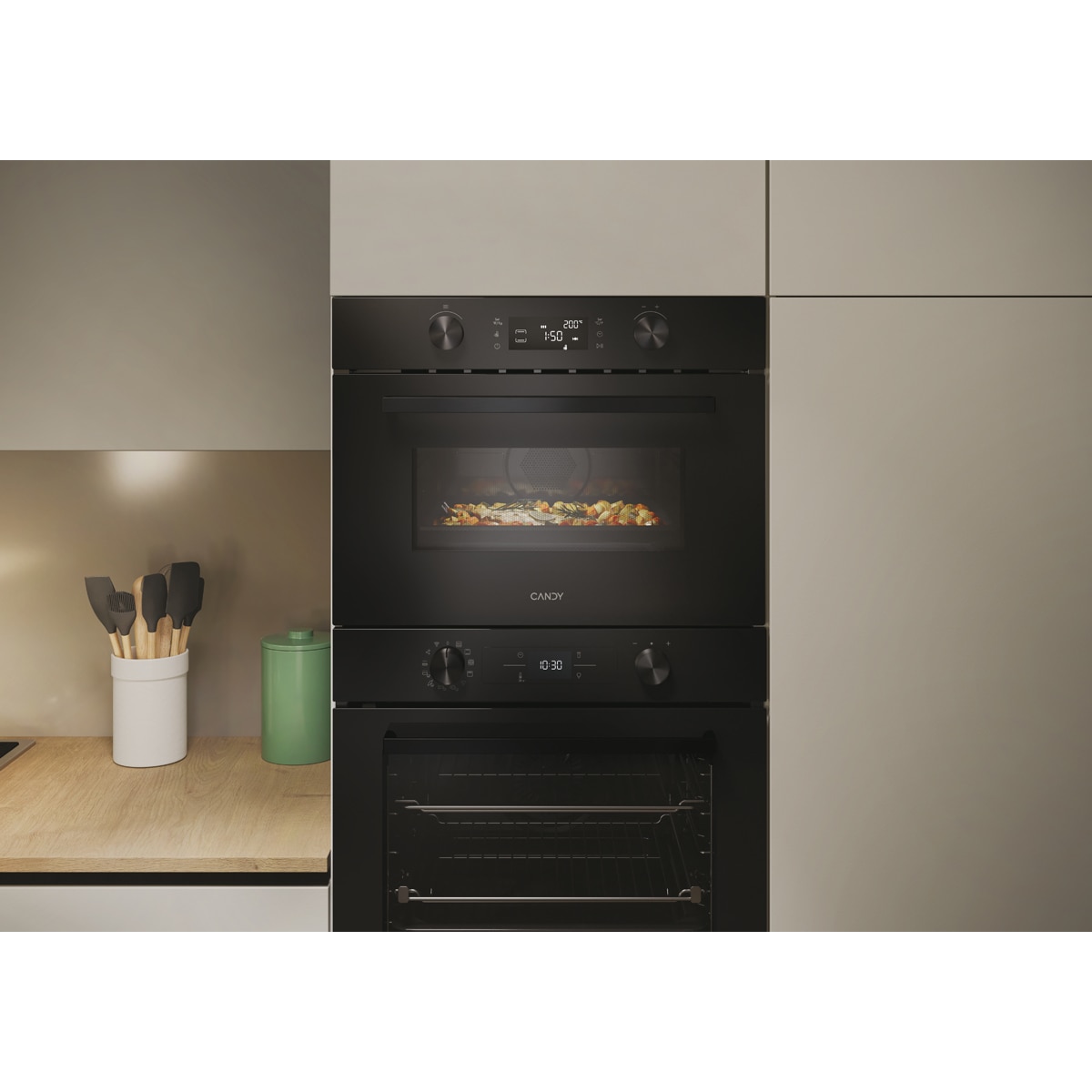 Microondas Candy 44 litros con grill - CA4MWN Negro-5