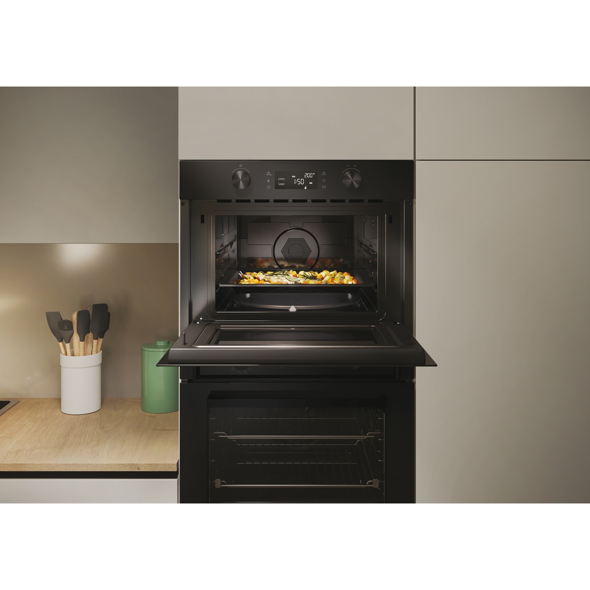 Microondas Candy 44 litros con grill - CA4MWN Negro-6
