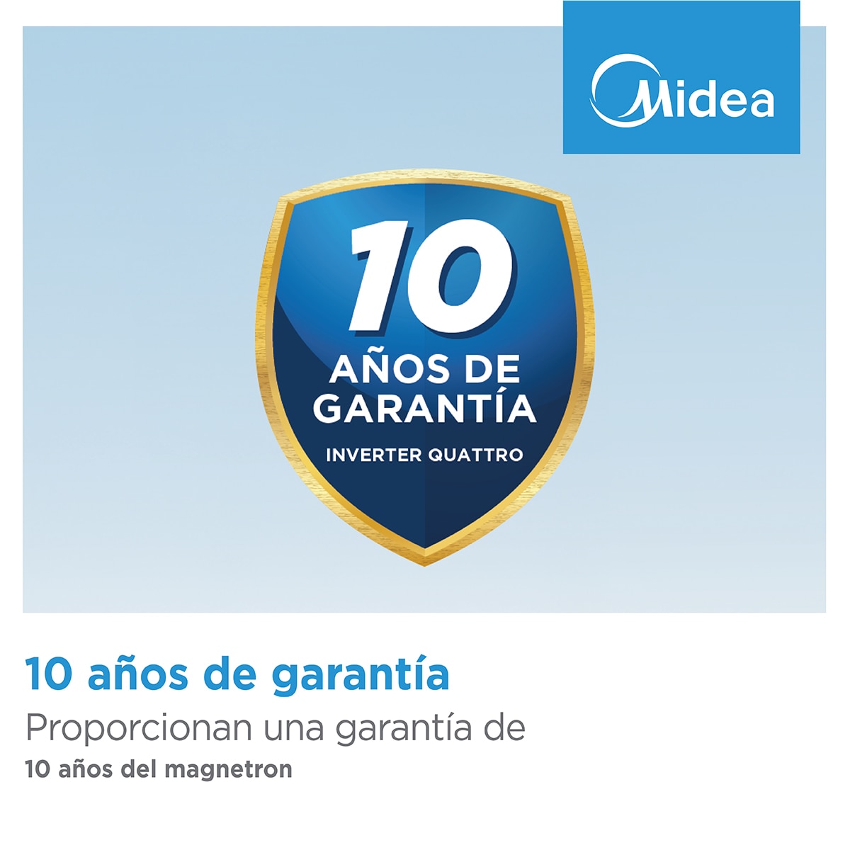 Micro-ondas com Grill Encastrável Midea MBMTG925E-X Inverter e de 25 Litros - Inox e Vidro Preto Branco-9