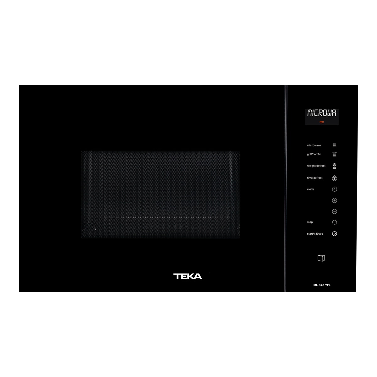 Teka - Microondas integrable Teka 25 litros con grill - ML 825 TFL BK.