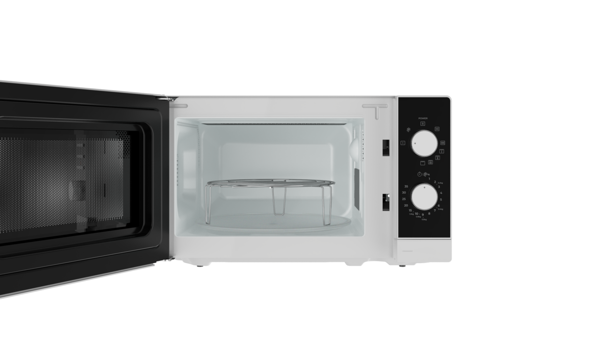 Microondas Teka 20 litros con 5 niveles de potencia - MW FS20 G Blanco-5