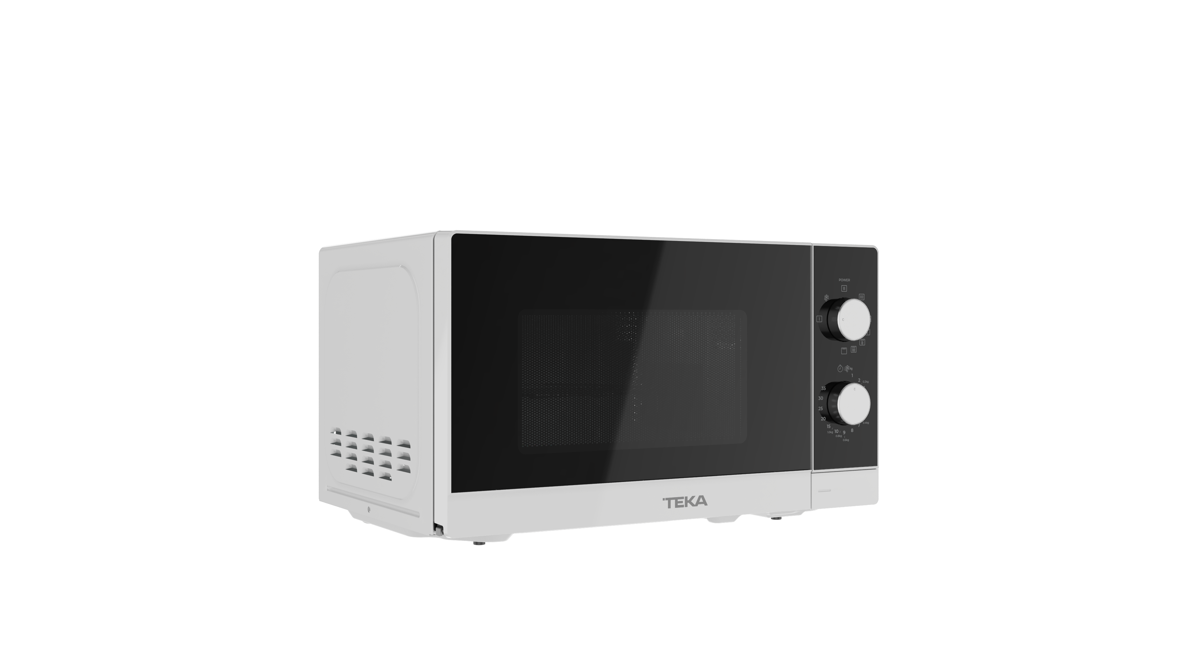 Microondas Teka 20 litros con 5 niveles de potencia - MW FS20 G Blanco-6