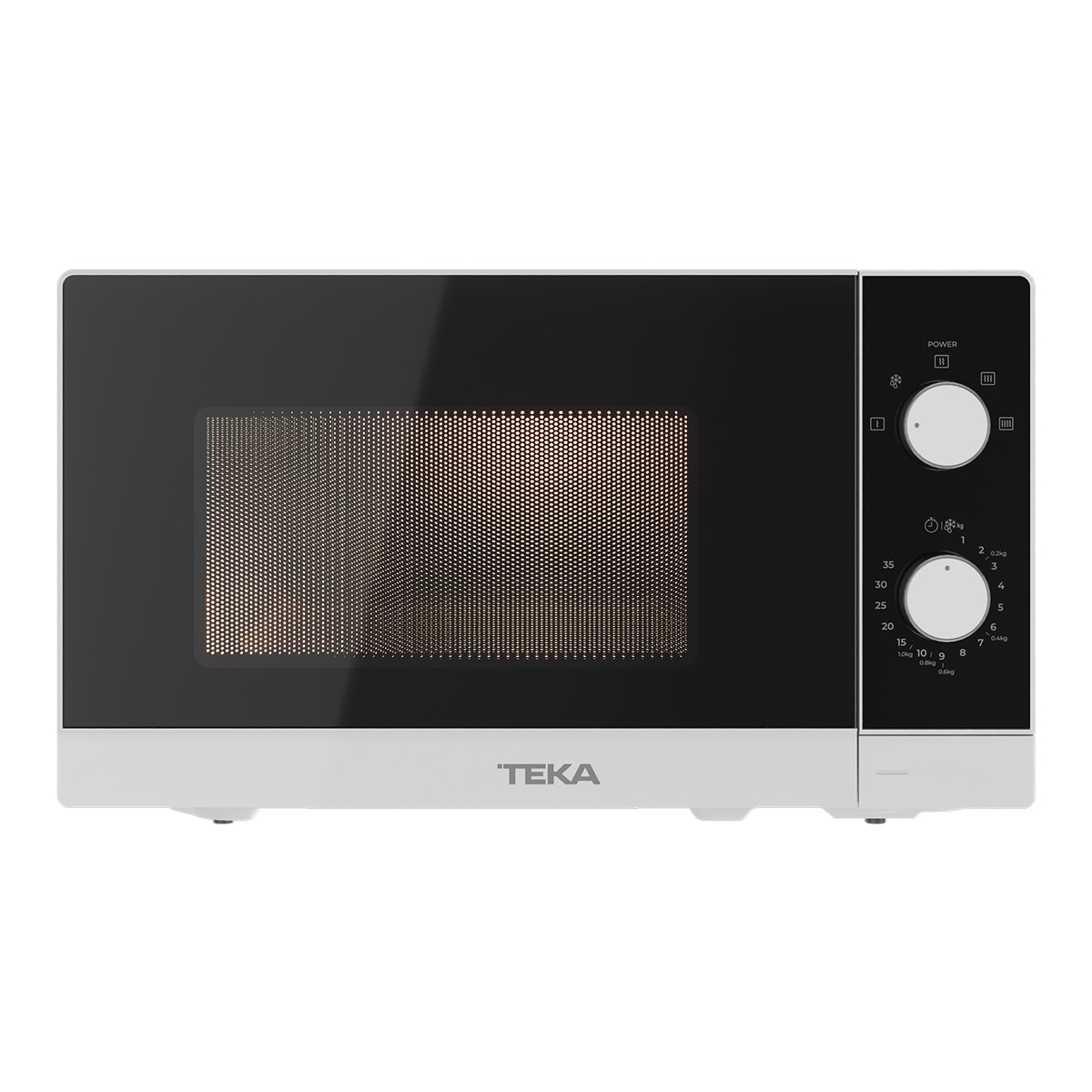 Microondas Teka 20 litros con 5 niveles de potencia - MW FS20 WH Negro-3
