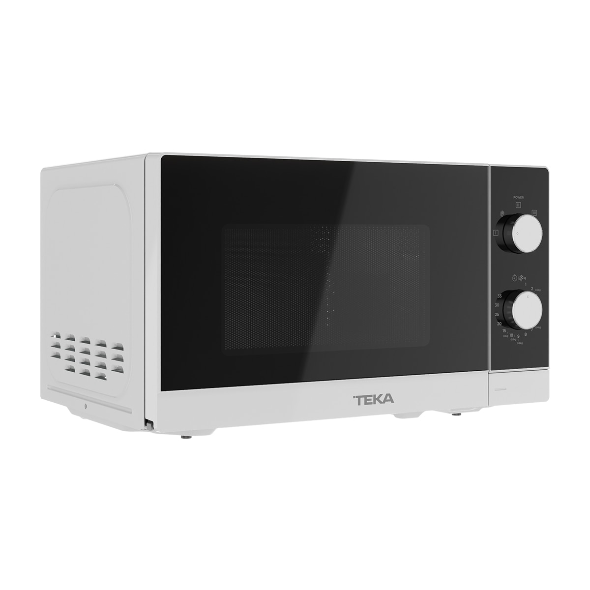 Microondas Teka 20 litros con 5 niveles de potencia - MW FS20 WH Negro-4