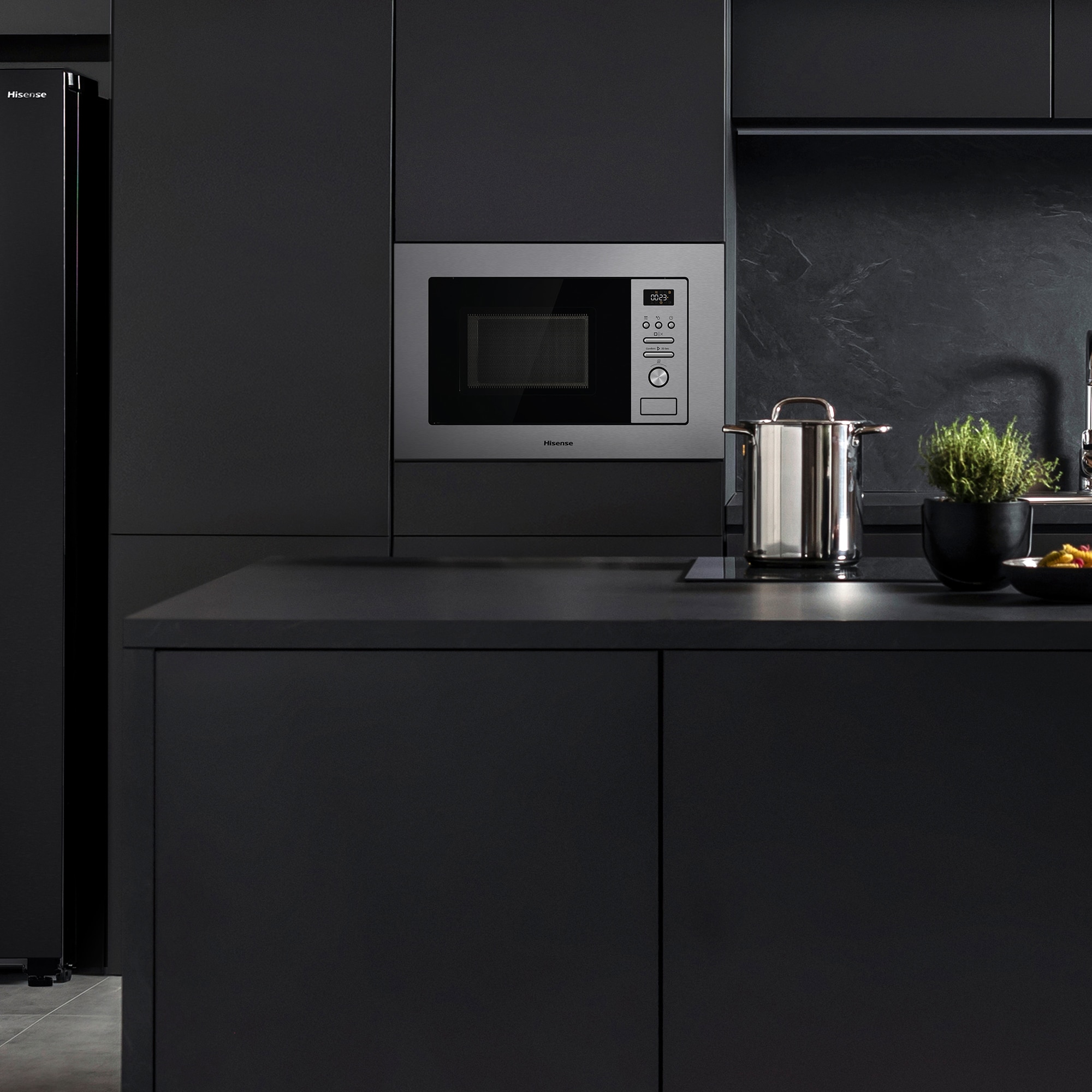 Microondas integrable Hisense 20 litros y grill - BIM320G41X - Inox Inox-12
