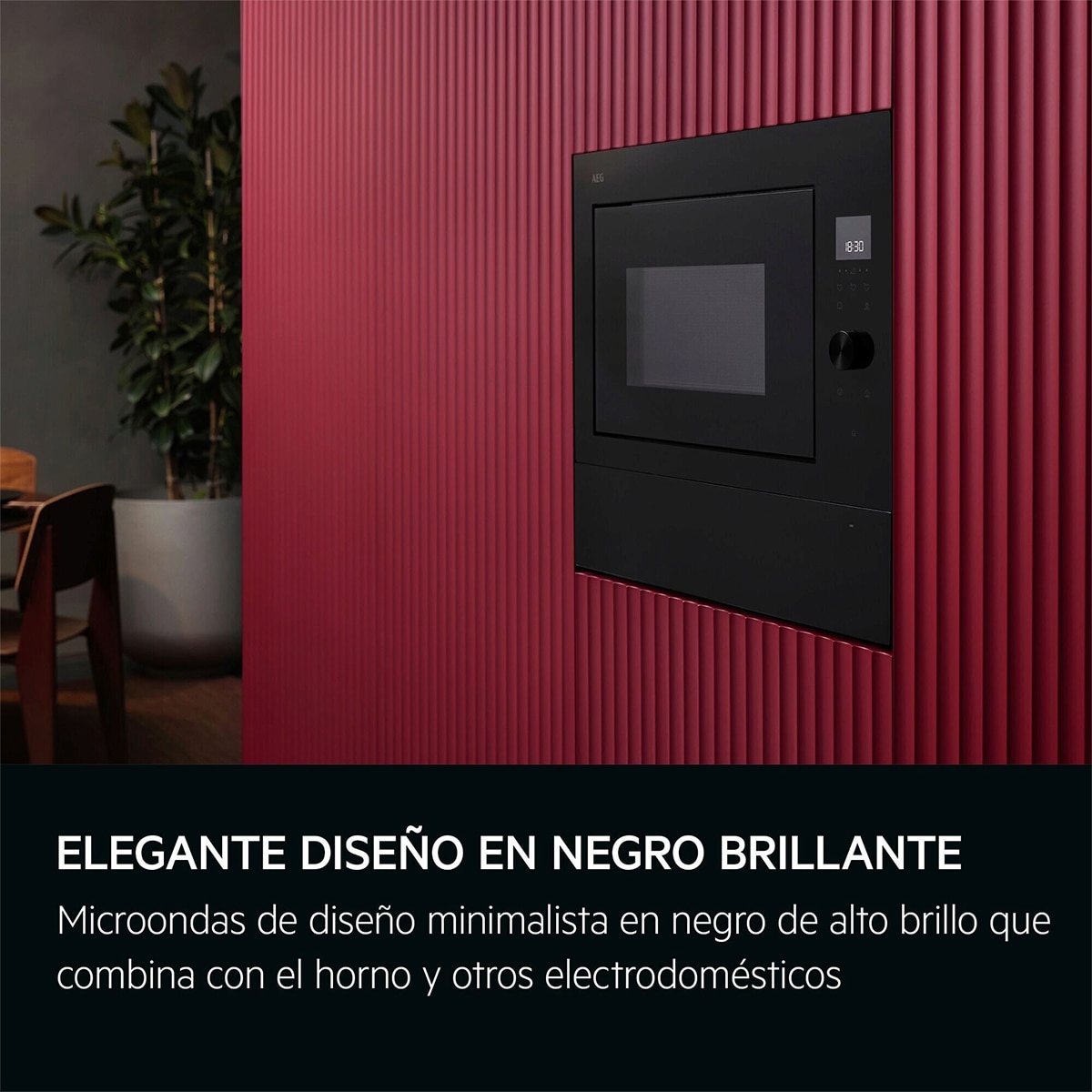 Micro-ondas com Grill AEG TS5GM25EB Convecção - Preto Preto-11