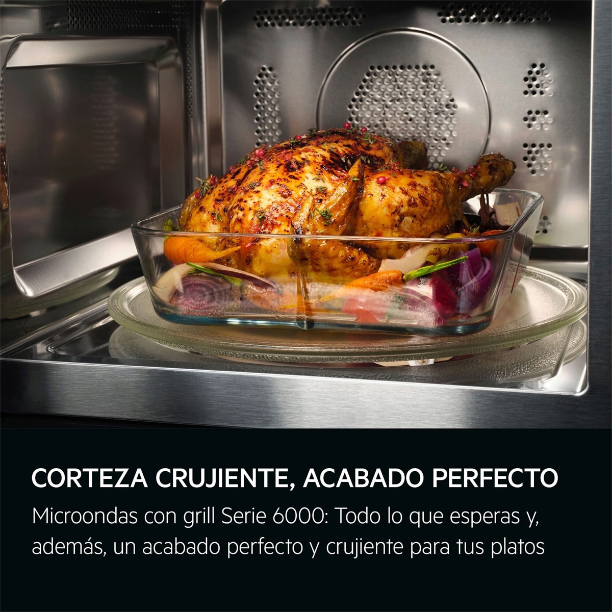 Micro-ondas com Grill AEG TS5GM25EB Convecção - Preto Preto-12