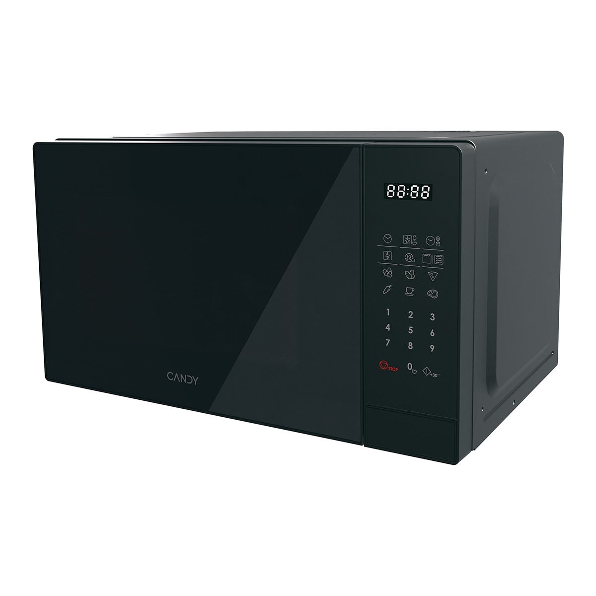 Microondas libre instalación Candy, capacidad de 20 litros, con grill - CMGA20W8STB Negro-3