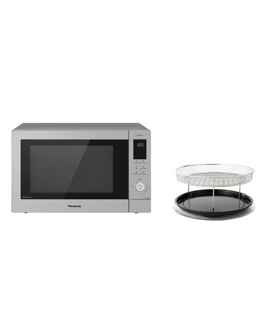 Microondas  Panasonic 34 litros con grill y Airfry - NN-CD88QSEPG Inox-4