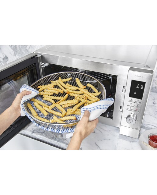 Microondas  Panasonic 34 litros con grill y Airfry - NN-CD88QSEPG Inox-6