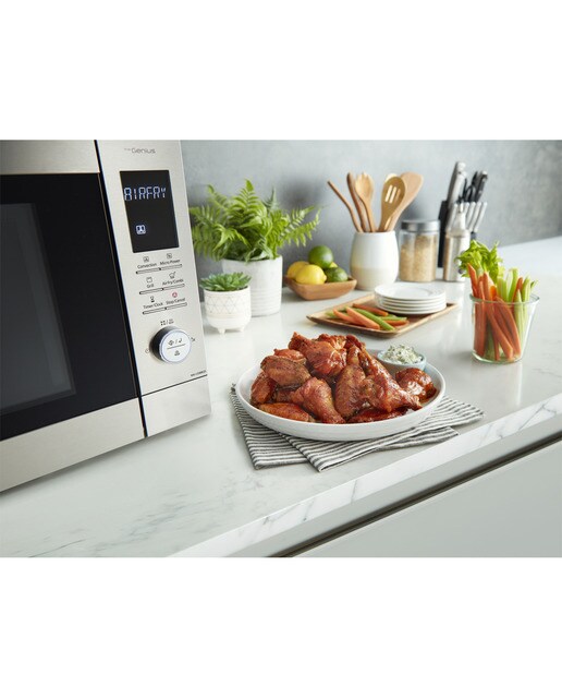 Microondas  Panasonic 34 litros con grill y Airfry - NN-CD88QSEPG Inox-9