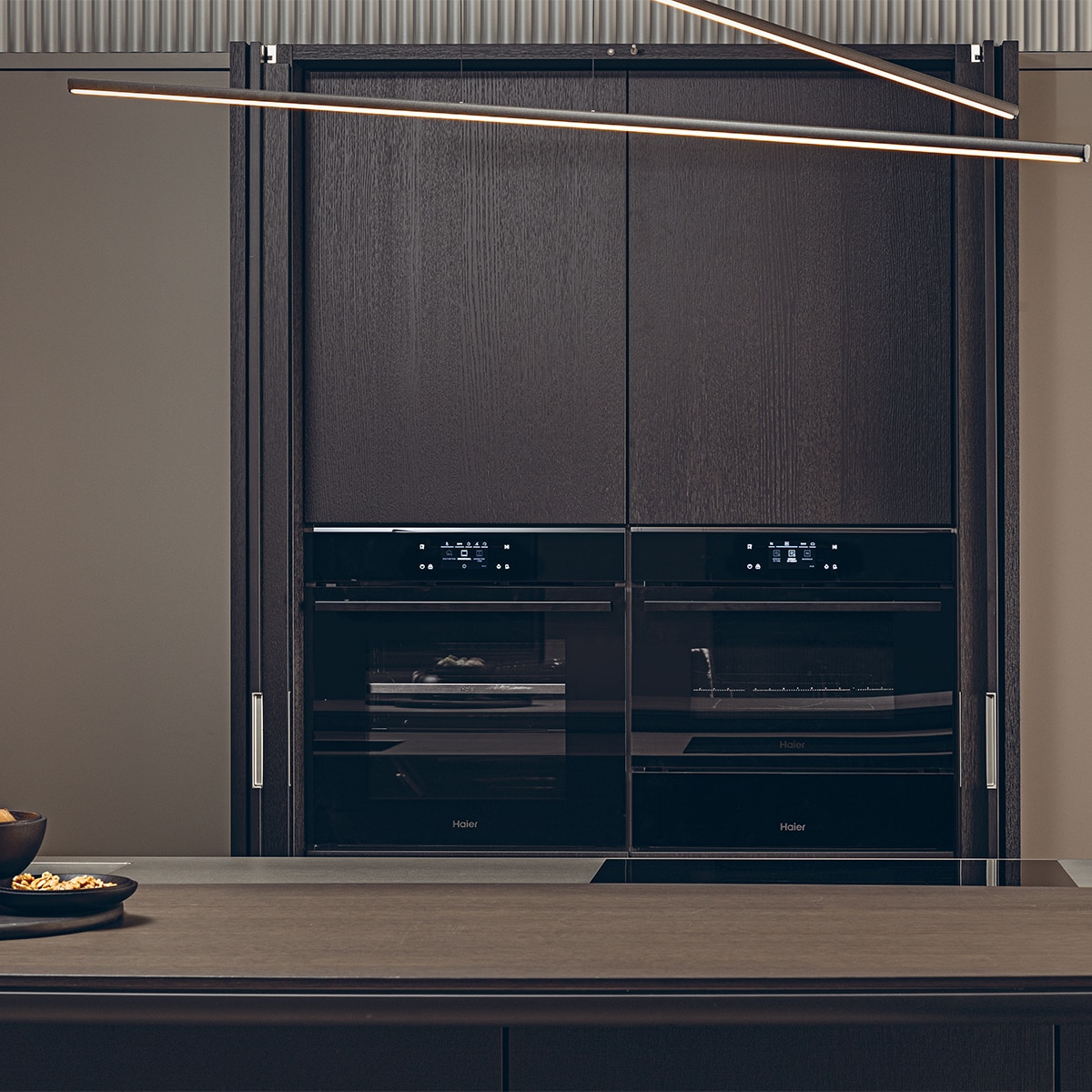 Horno Microondas Haier con Grill de 44L, y 6 niveles de potencia - H4MWID49C6NQB Negro-8
