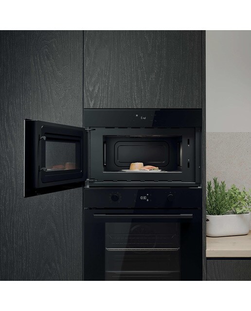 Microondas integrable Haier 24 litros y grill - H38SIDBF7XS - Negro Negro-6