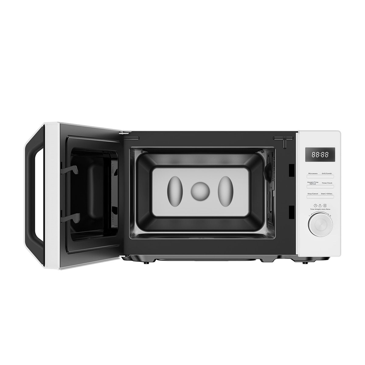 Microondas Midea 20 litros con grill - AG20CF2E Blanco-2