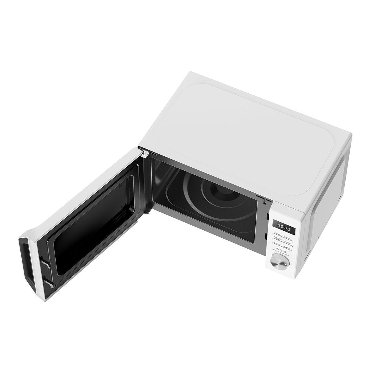 Microondas Midea 20 litros con grill - AG20CF2E Blanco-5