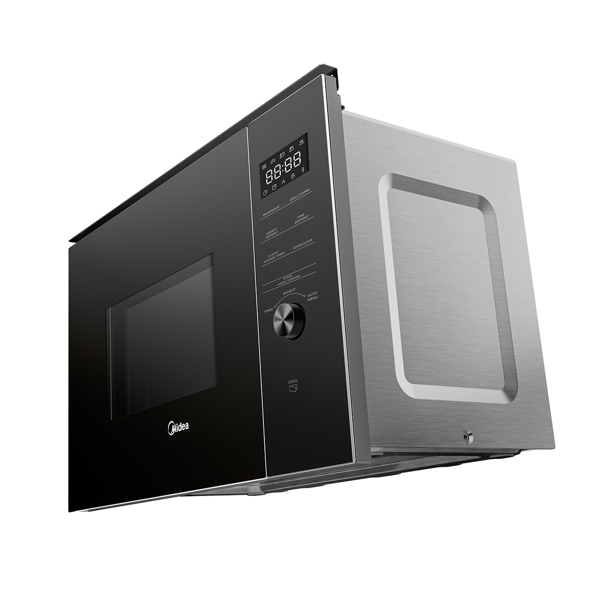 Micro-ondas com Grill Encastrável Midea MBMTG925H-BK com Digital Inverter e de 25 Litros - Preto Preto-10