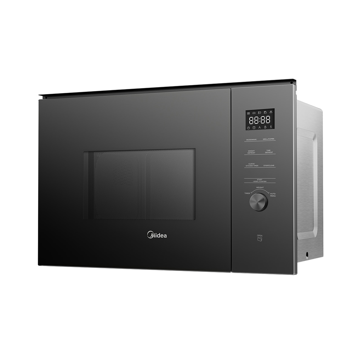 Micro-ondas com Grill Encastrável Midea MBMTG925H-BK com Digital Inverter e de 25 Litros - Preto Preto-11