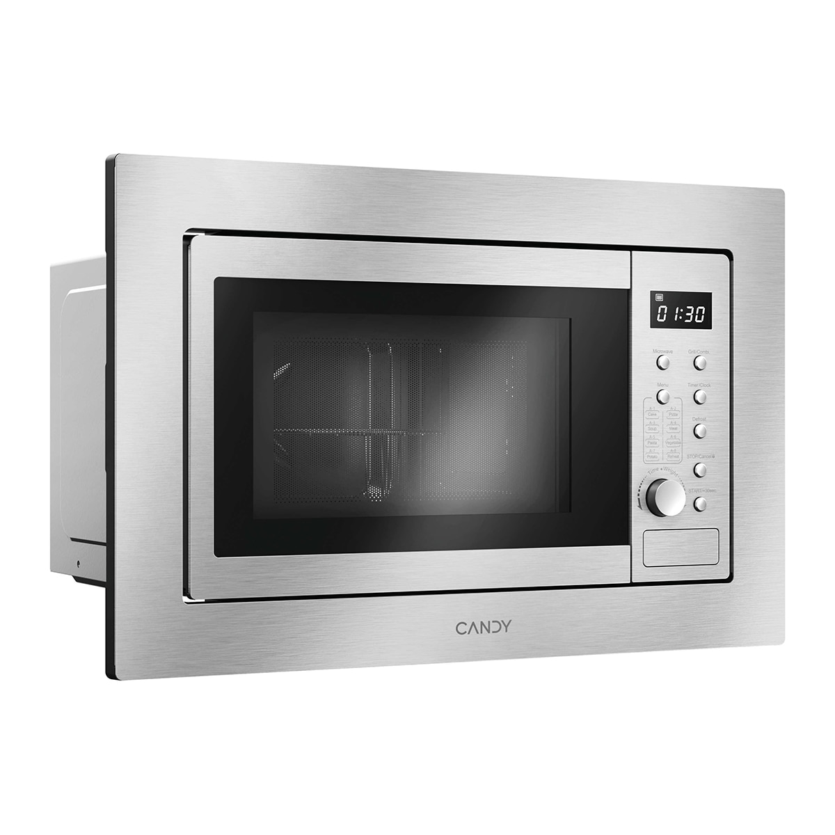 Microondas integrable Candy de 20 litros con grill - CA38F7N20XXW - Inox Inox-3