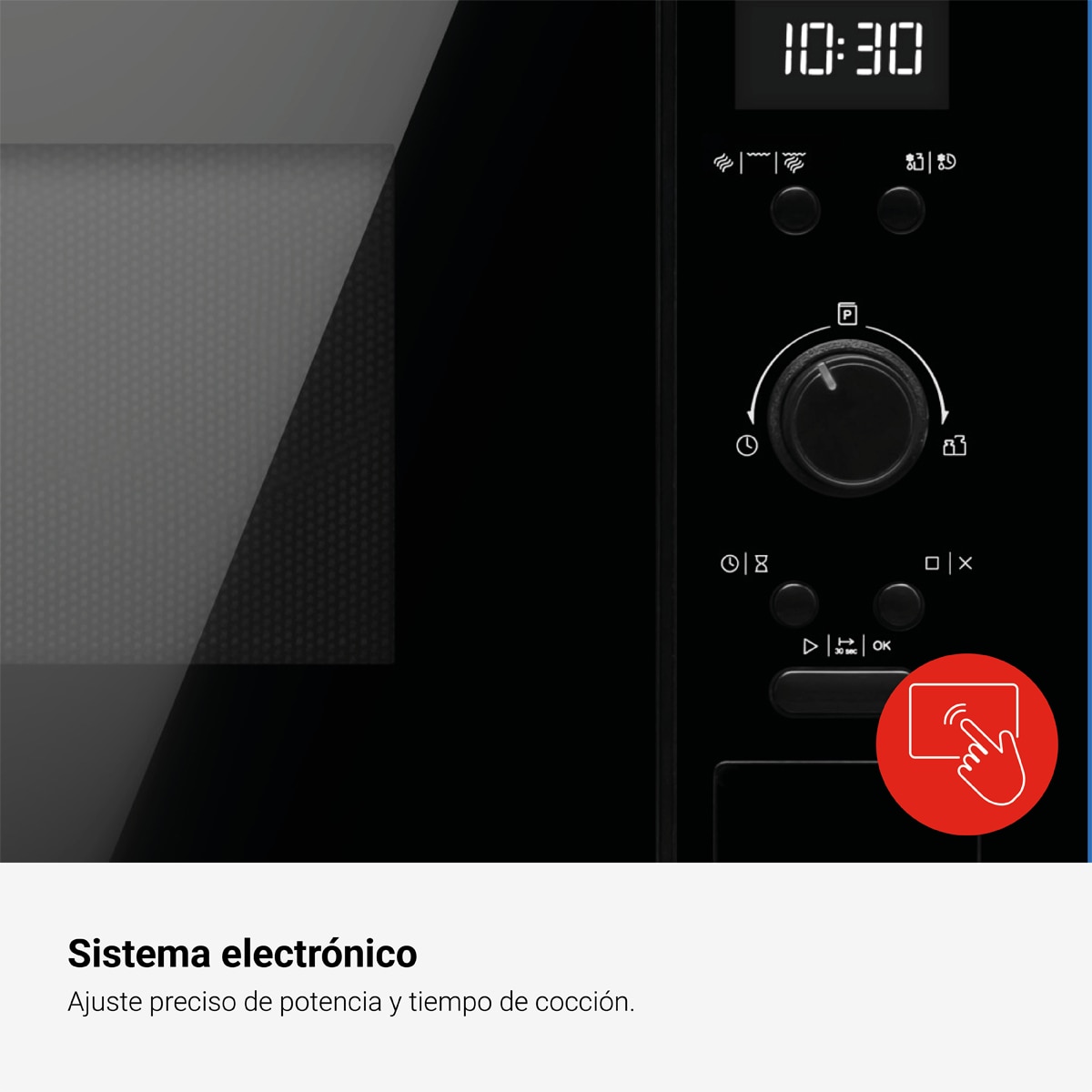 Micro-ondas com Grill Encastrável Fagor 4MWB-25BEGX de 25 Litros - Inox Inox-8