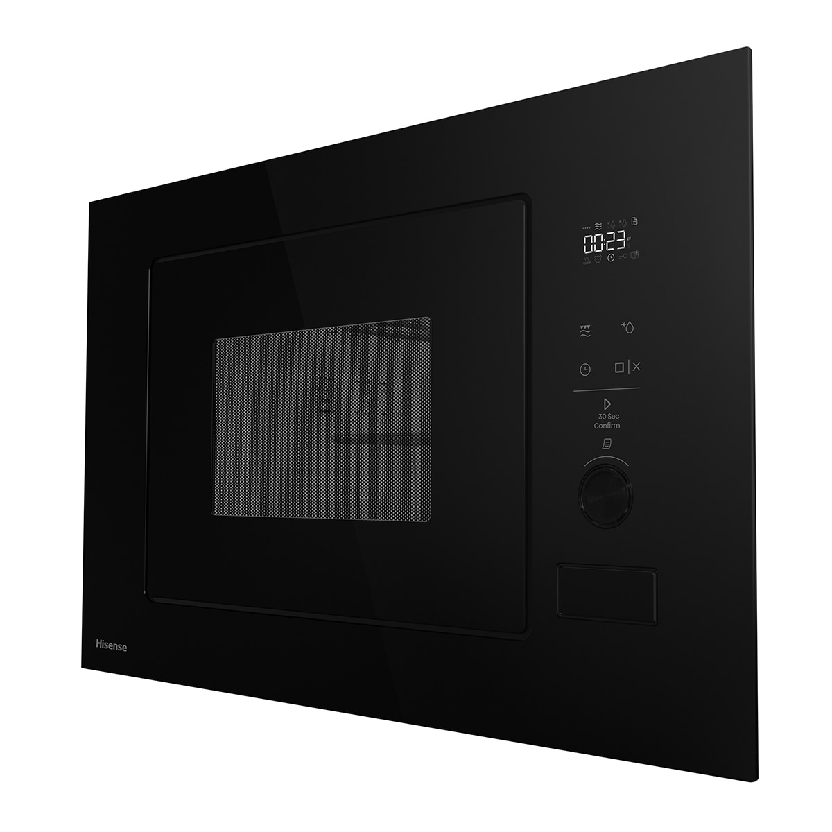 Microondas integrable Hisense 20 litros y grill - BIM320G52BG - Cristal negro Cristal negro-17