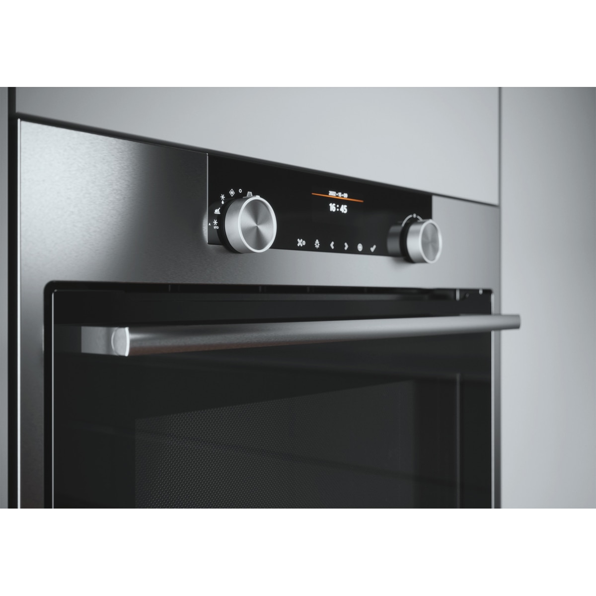 Horno microondas Asko con capacidad de 50 litros - OM8464S Acero Inox-4