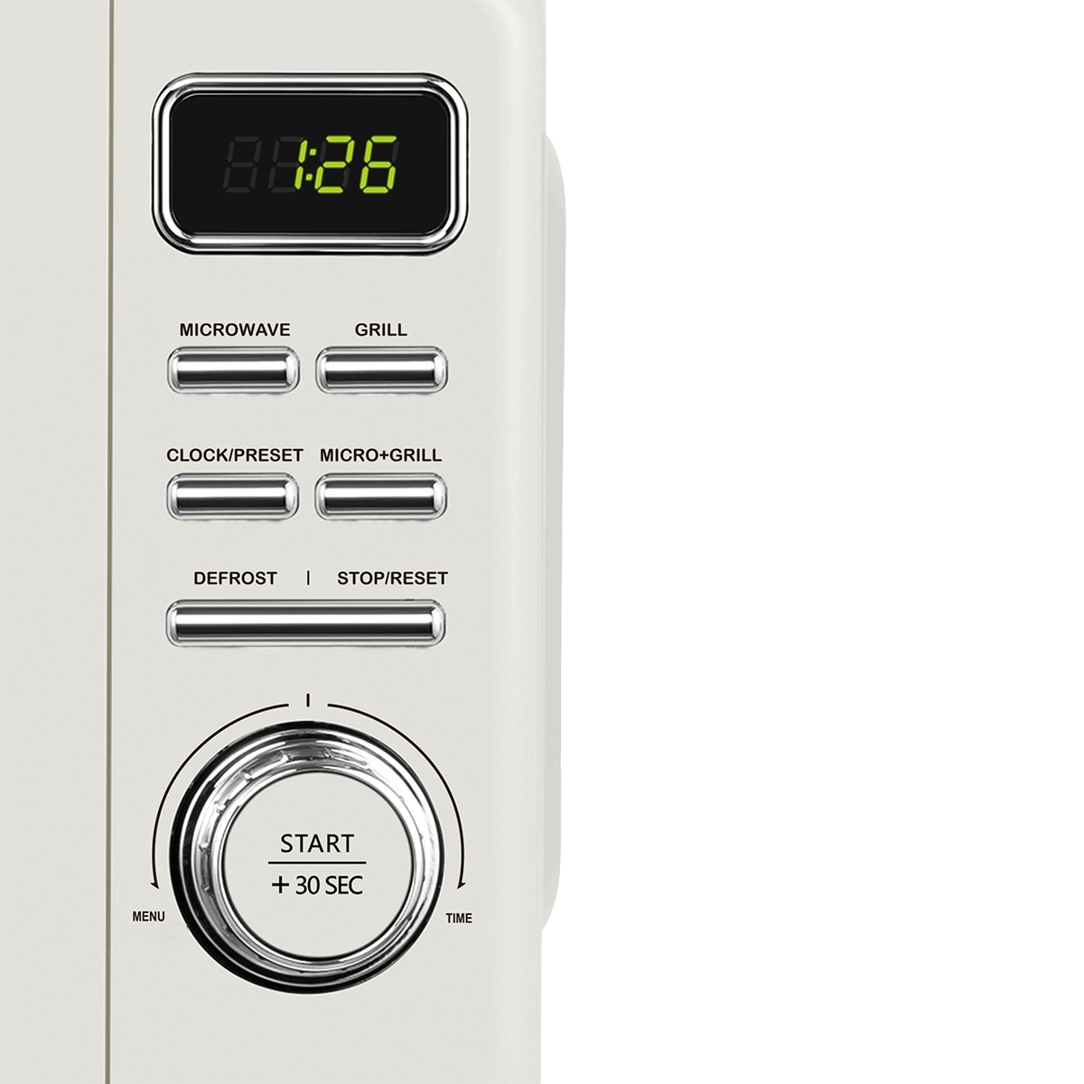 Microondas Saivod Retro de 20 L con función grill y control digital - MSGR-2726C 5