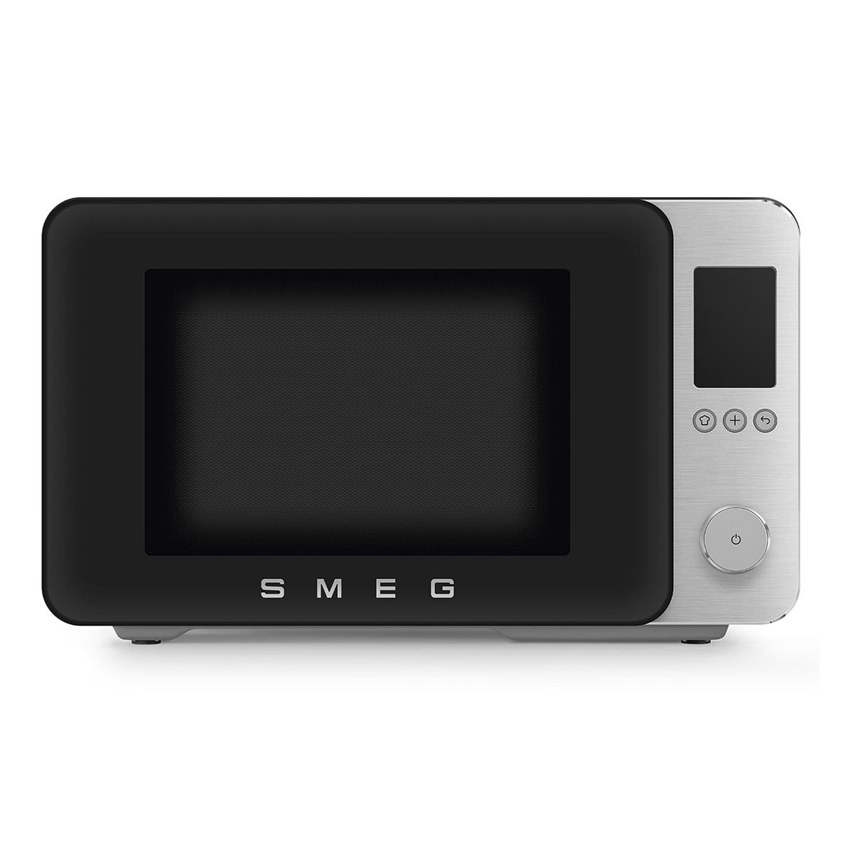 Imagen 0 de Microondas Smeg 27 litros, grill y 9 funciones negro mate - MOC02BLMEU