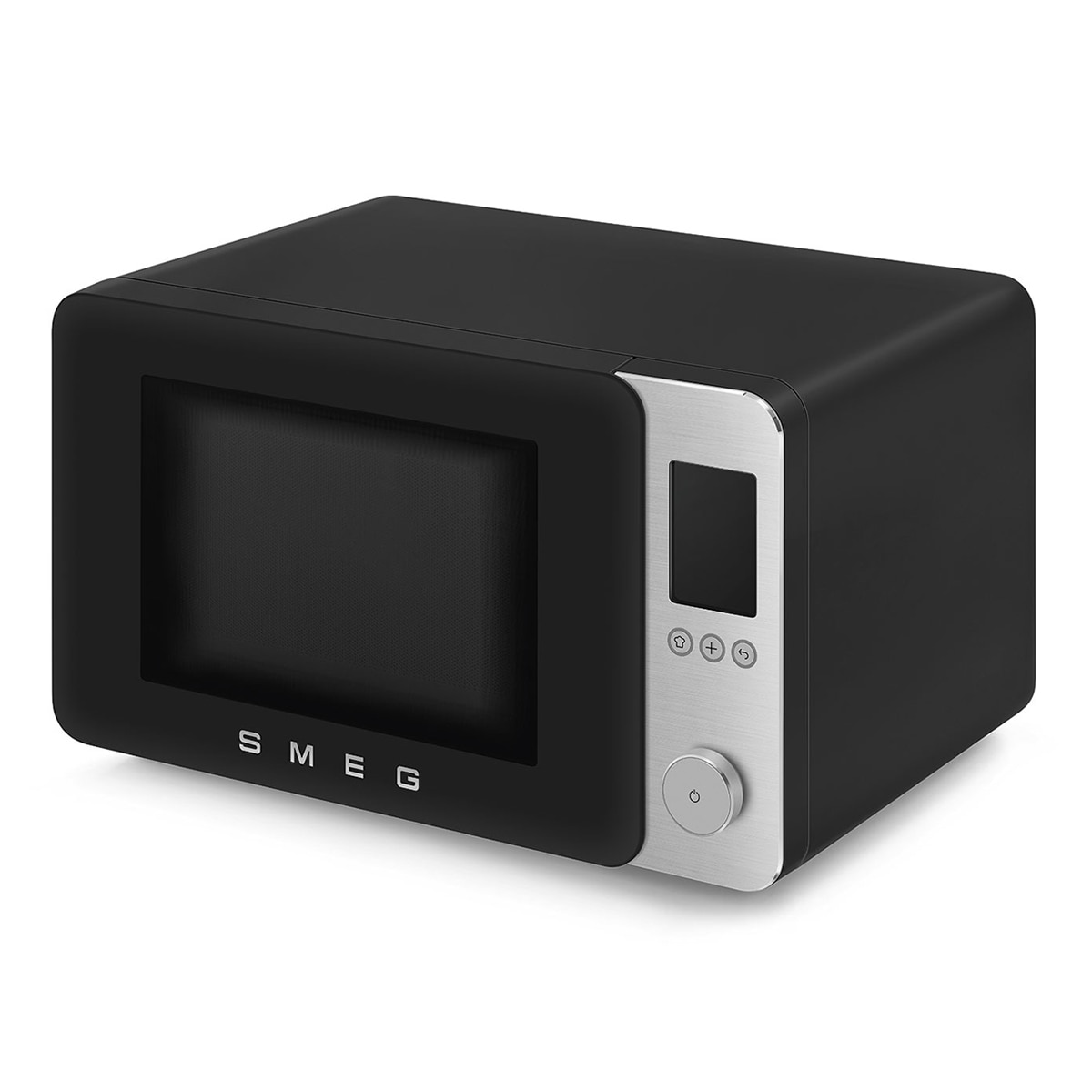 Microondas Smeg 27 litros, grill y 9 funciones negro mate - MOC02BLMEU Negro mate-7