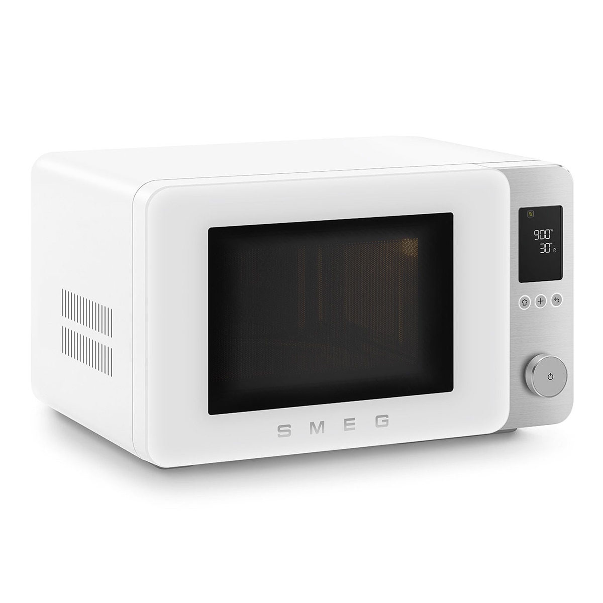 Microondas Smeg 27 litros, grill y 9 funciones blanco mate - MOC02WHMEU Blanco mate-3