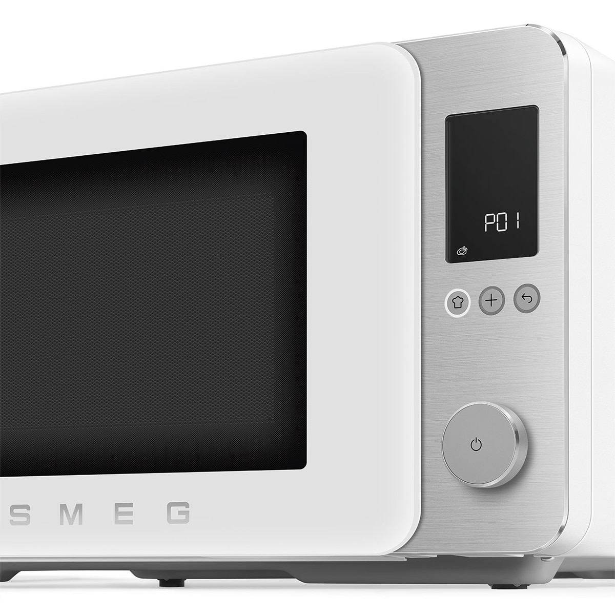 Microondas Smeg 27 litros, grill y 9 funciones blanco mate - MOC02WHMEU Blanco mate-5