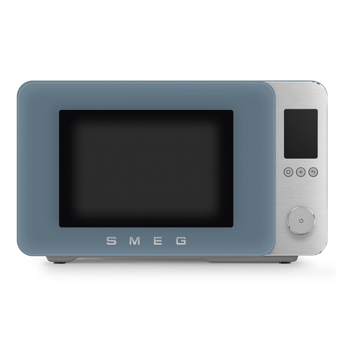 Imagen 0 de Microondas Smeg 27 litros, grill y 9 funciones azul tormenta - MOC02SBMEU