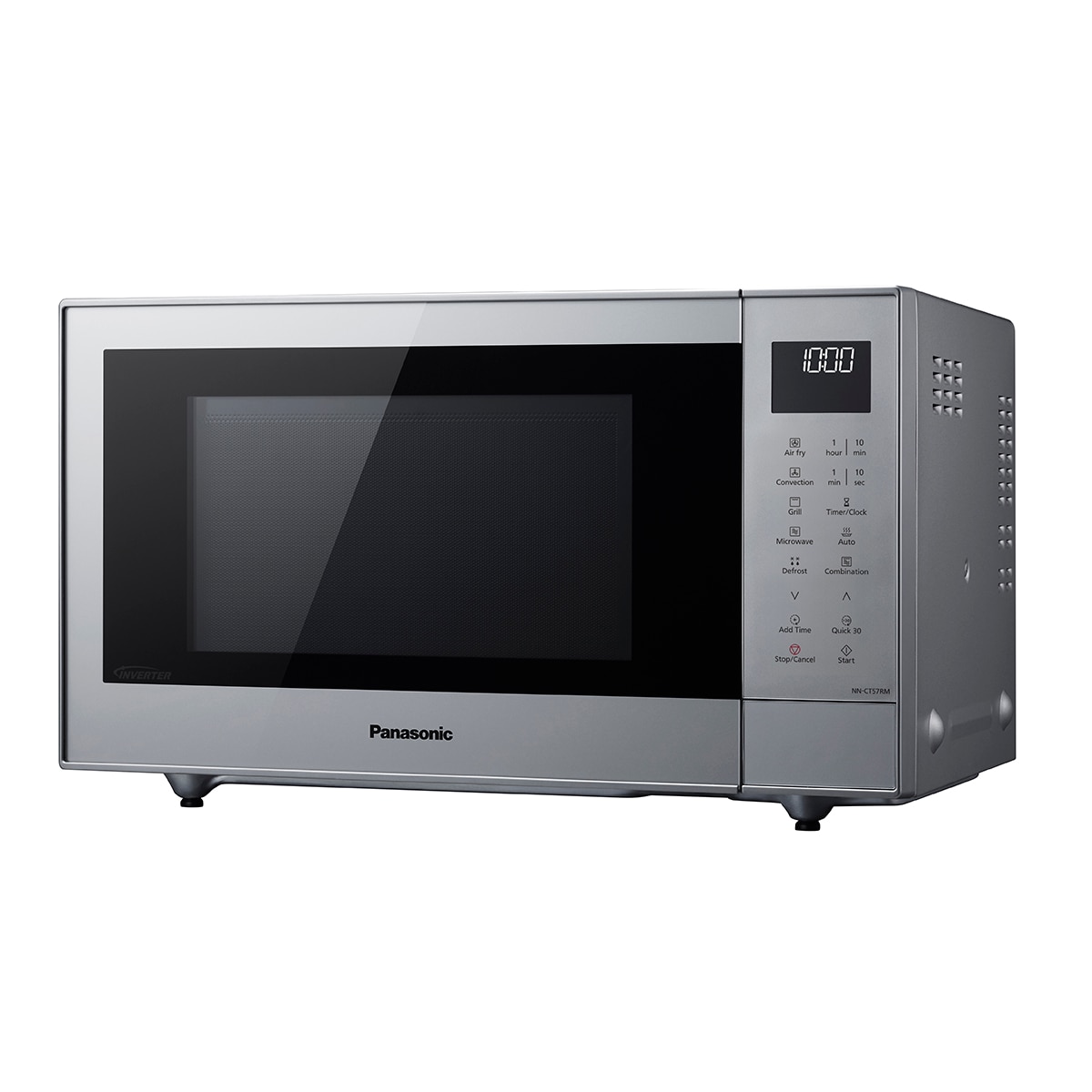 Microondas Panasonic con Air Fryer, 27 litros - NN-CT57RMEPG 3