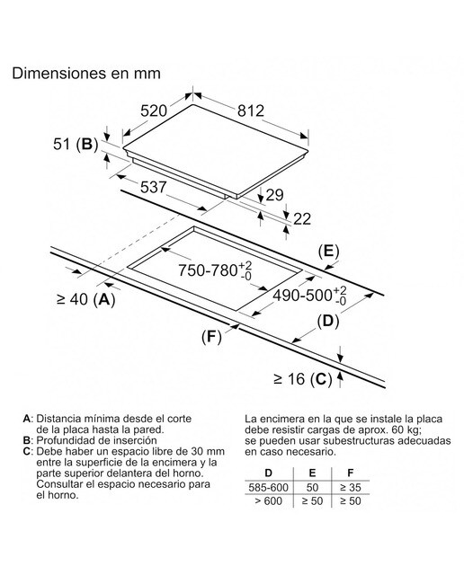 Placa inducción Siemens zona Flex IQ700- EX875LEC1E 2