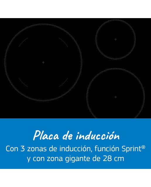 Placa de Indução Balay 3EB865FR de 3 Zonas e de 59,2 cm - Preto 3