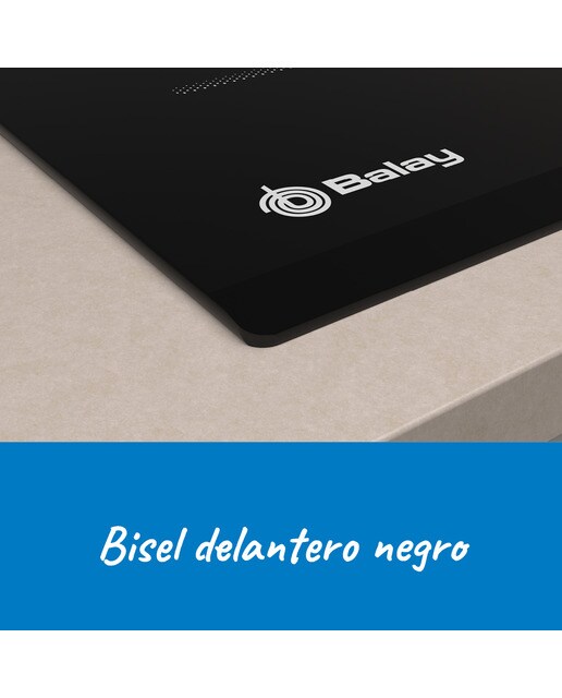 Placa de Indução Balay 3EB865FR de 3 Zonas e de 59,2 cm - Preto 4